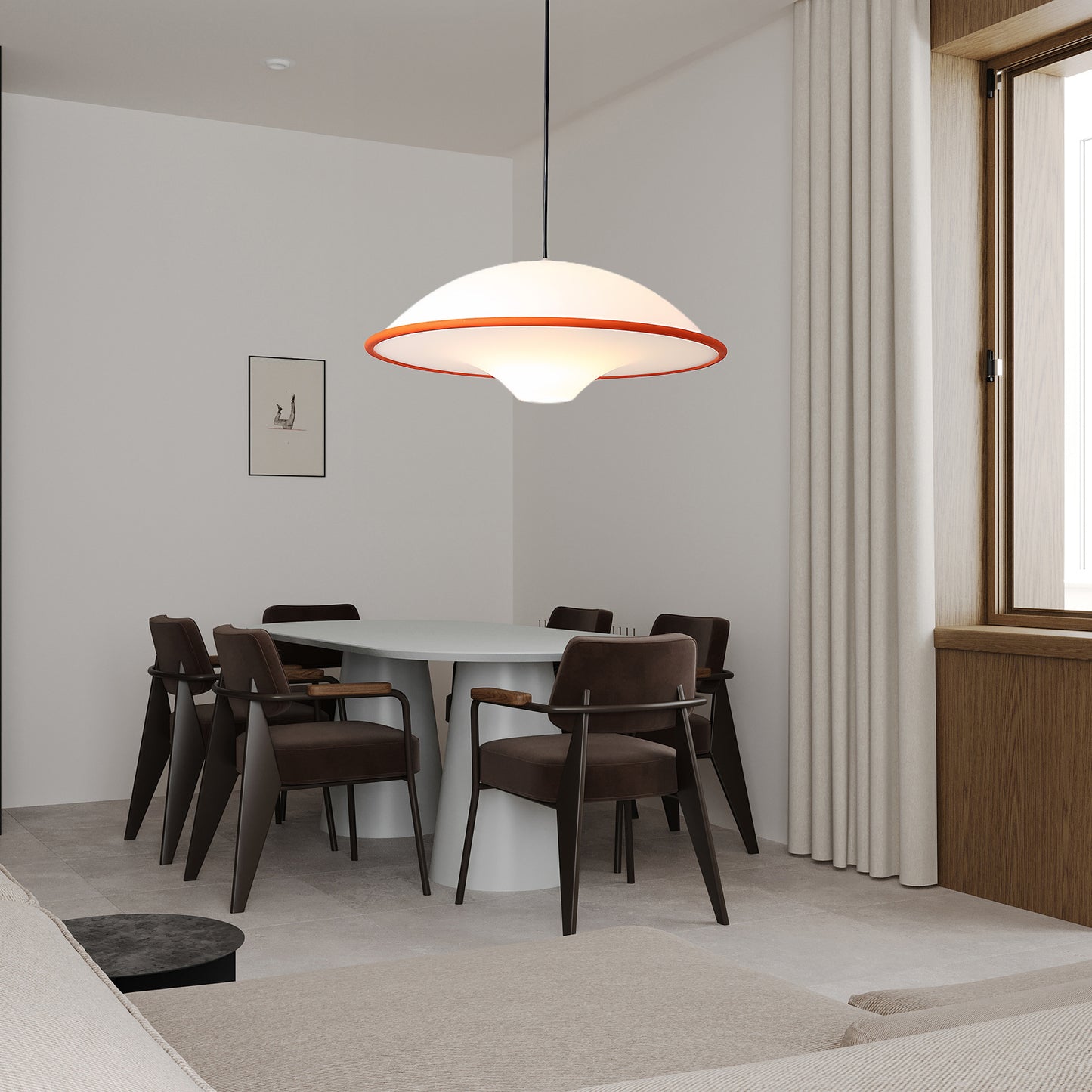 Fontana Modern Metal Pendant Lamp