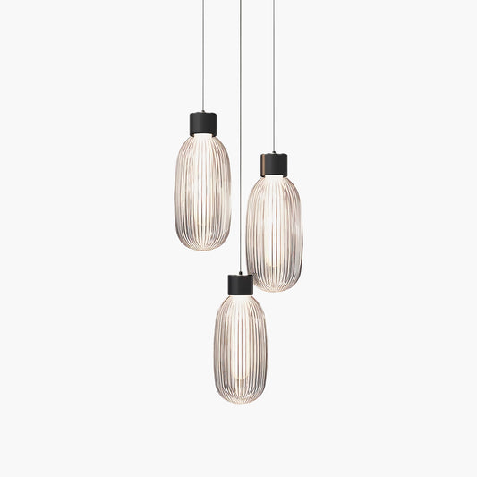 Friso LED Eclectic Crystal Pendant Lamp