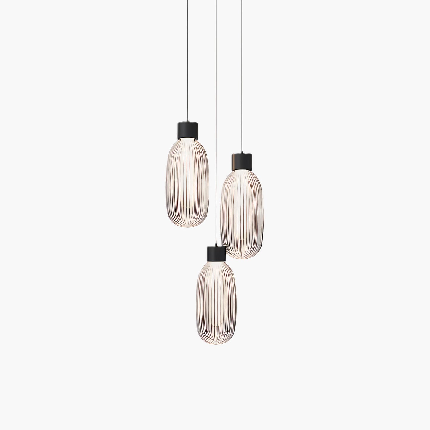 Friso LED Eclectic Crystal Pendant Lamp