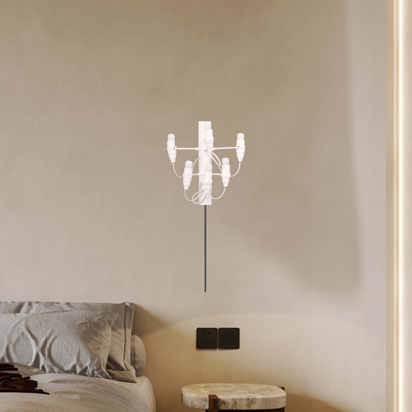 Fruit Plug-in Modern Metal Wall Lamp