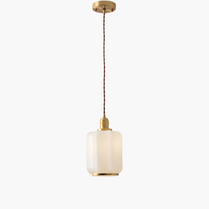 Funnel Rustic Crystal Pendant Light