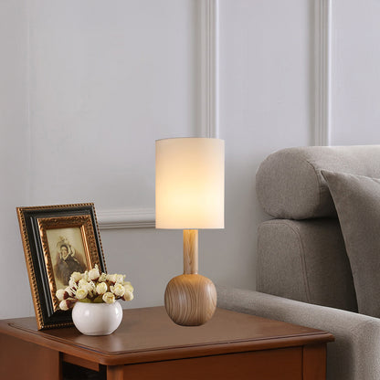 Gavel Luxury Wood Table Lamp