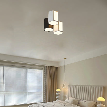 Geometric Collection Contemporary Metal Ceiling Light