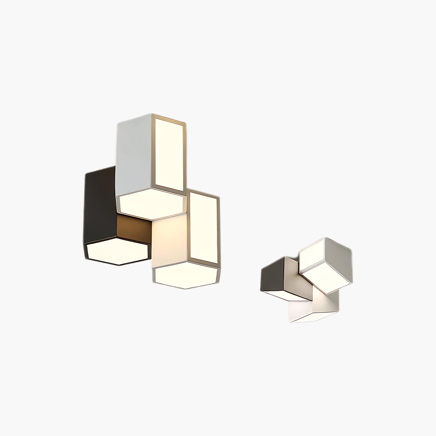 Geometric Collection Contemporary Metal Ceiling Light