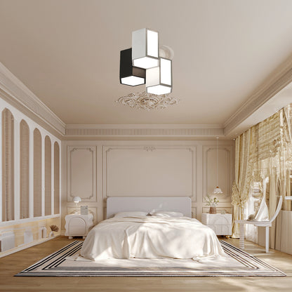 Geometric Collection Contemporary Metal Ceiling Light