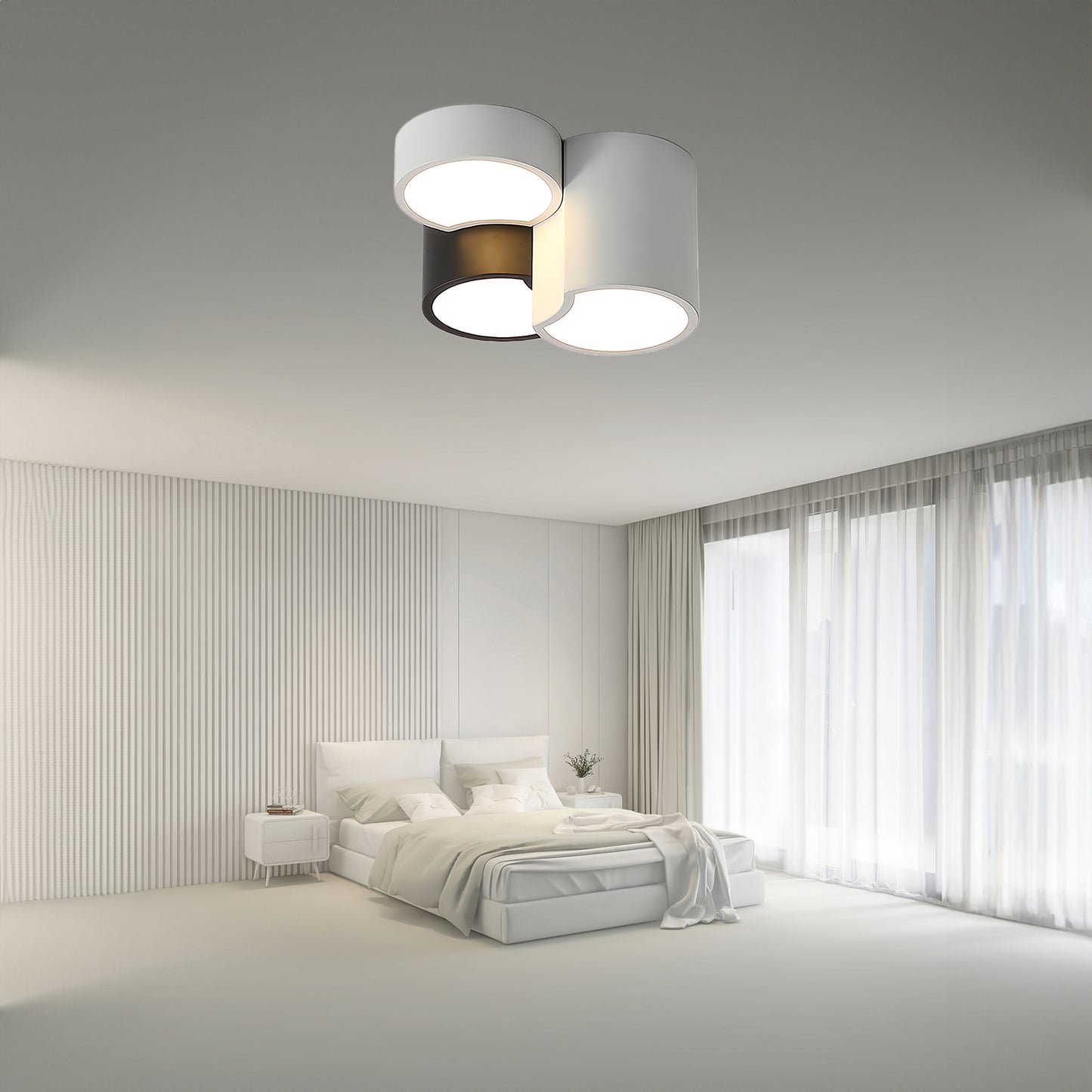 Geometric Collection Contemporary Metal Ceiling Light