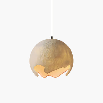 Geometric Resin Modern Metal Pendant Light