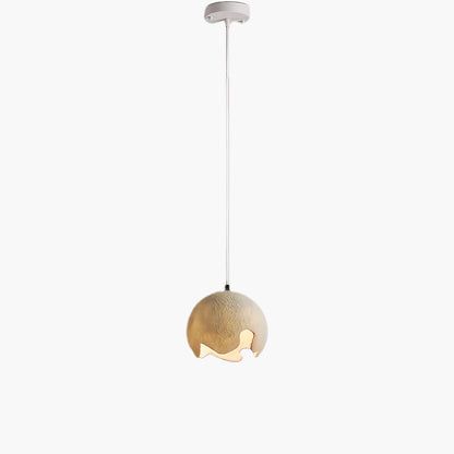 Geometric Resin Modern Metal Pendant Light