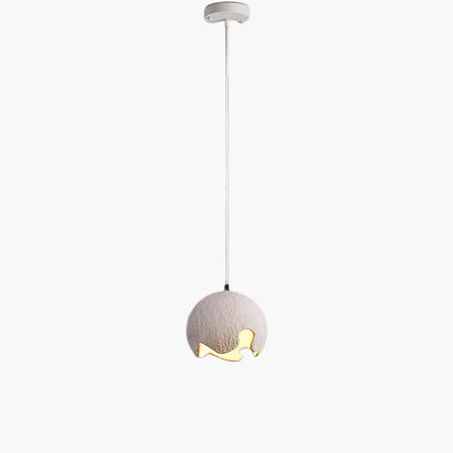 Geometric Resin Modern Metal Pendant Light