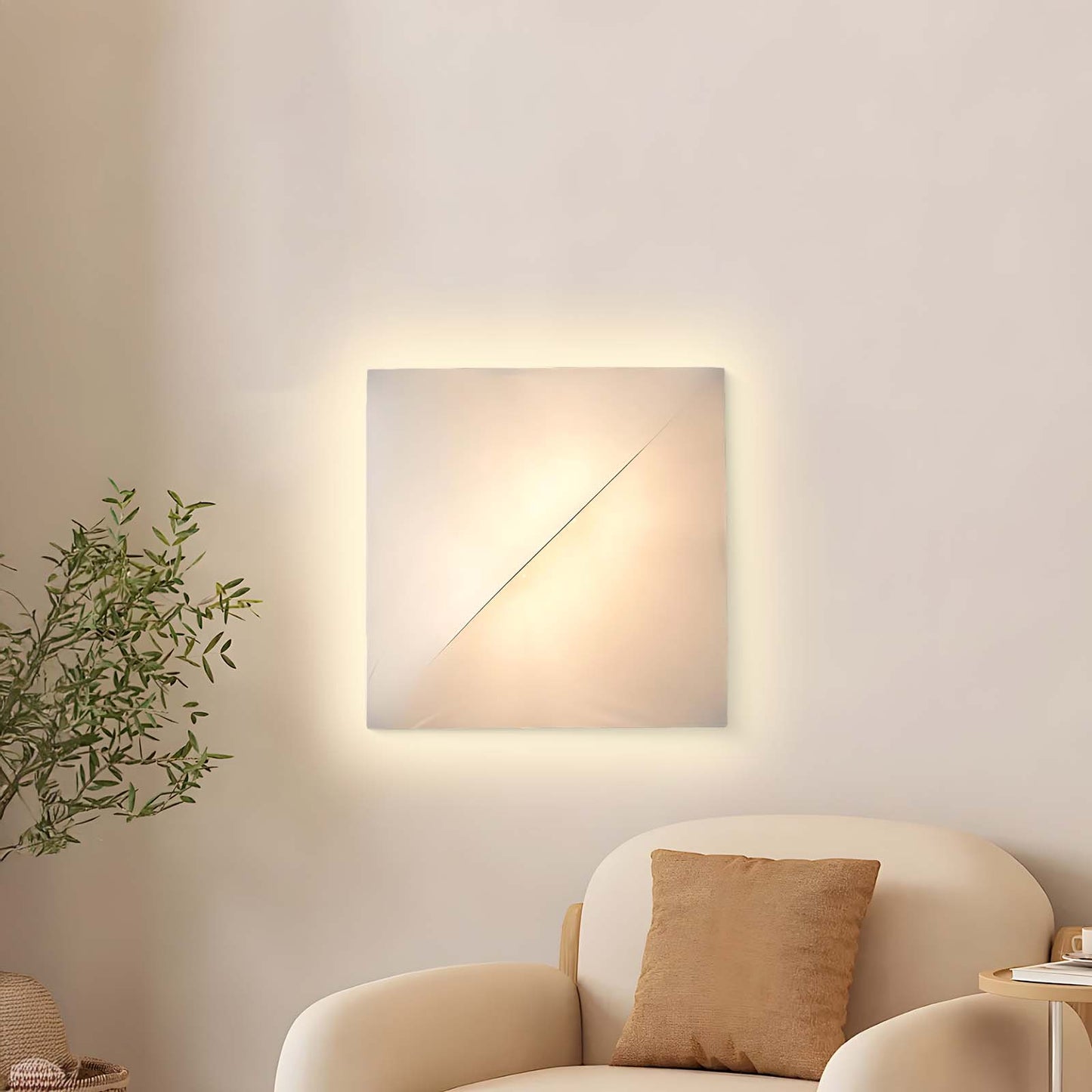 Geometric Series Minimalist Metal Wall Sconce