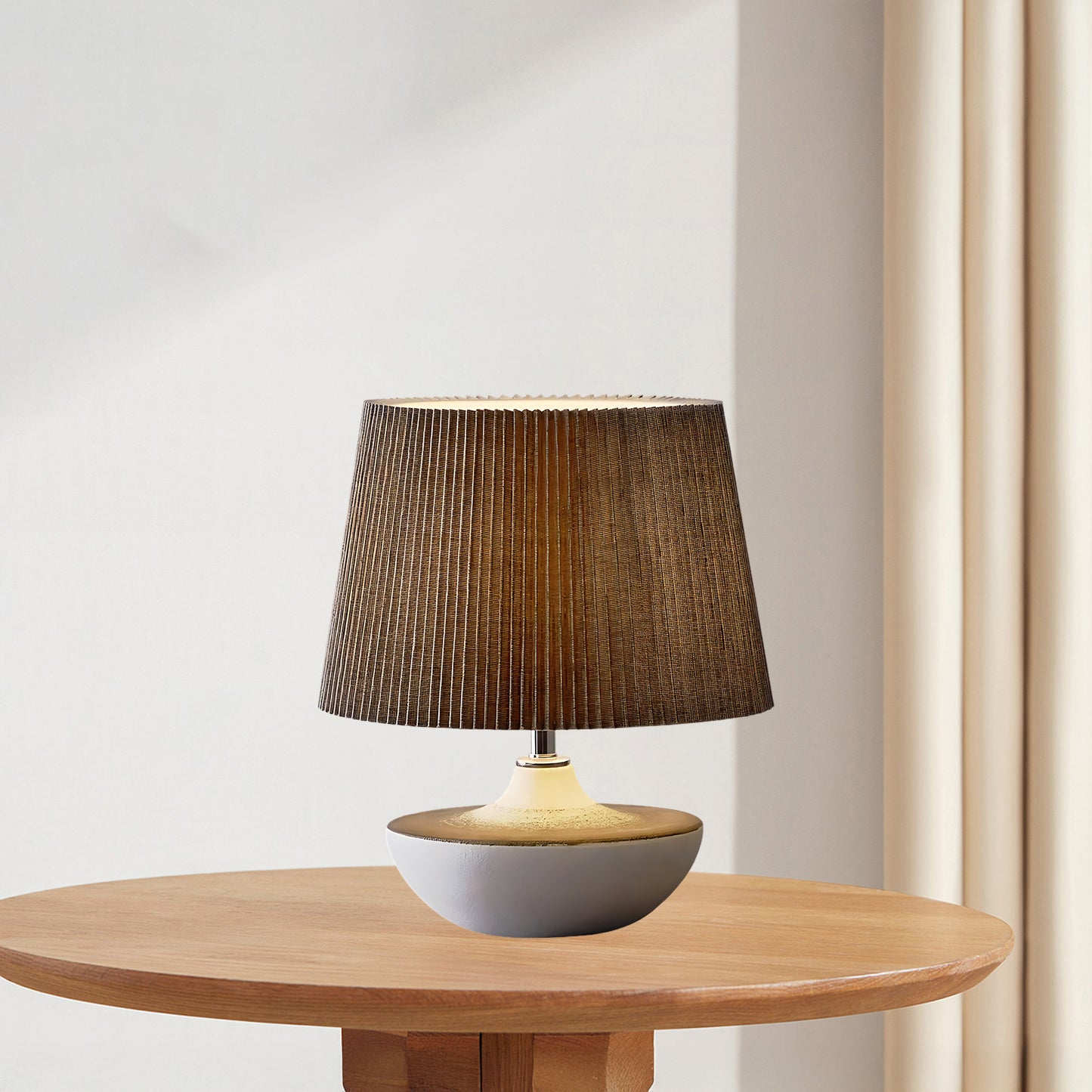 Ghassan Eclectic Metal Table Lamp