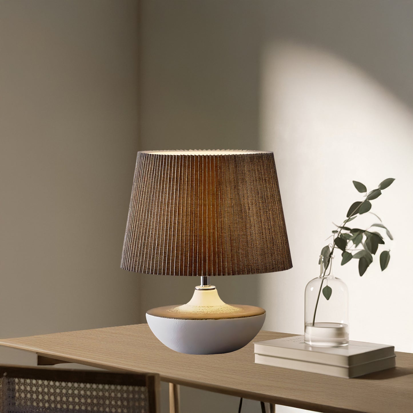 Ghassan Eclectic Metal Table Lamp