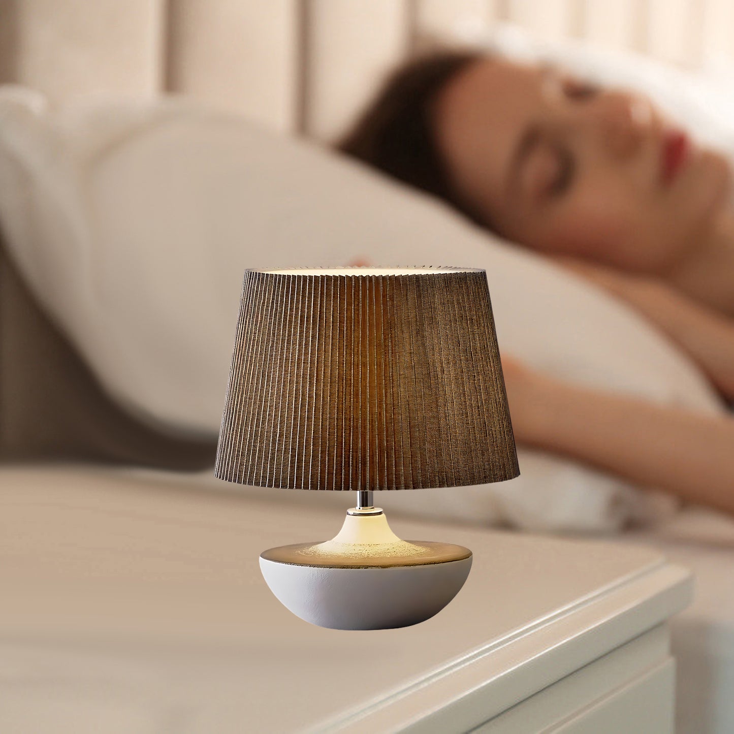 Ghassan Eclectic Metal Table Lamp