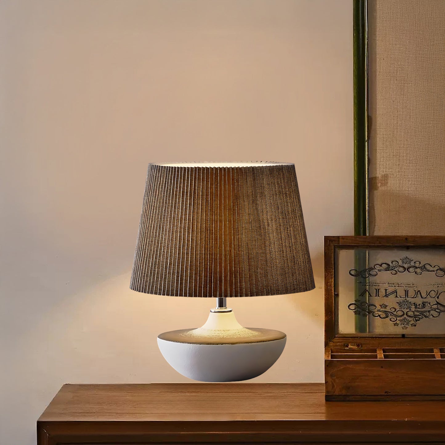 Ghassan Eclectic Metal Table Lamp