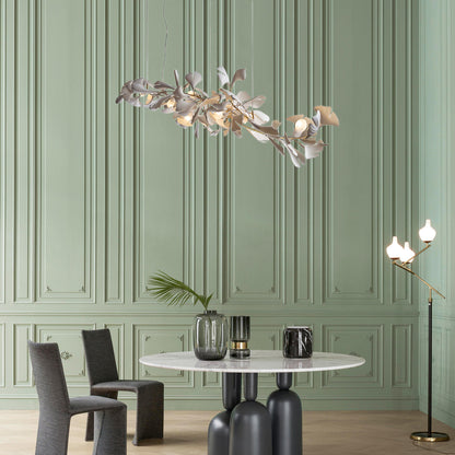 Gingko Eclectic Metal Chandelier A