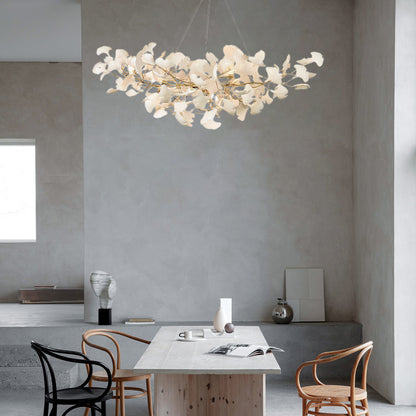 Gingko Eclectic Metal Chandelier B