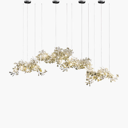 Gingko Eclectic Metal Chandelier C