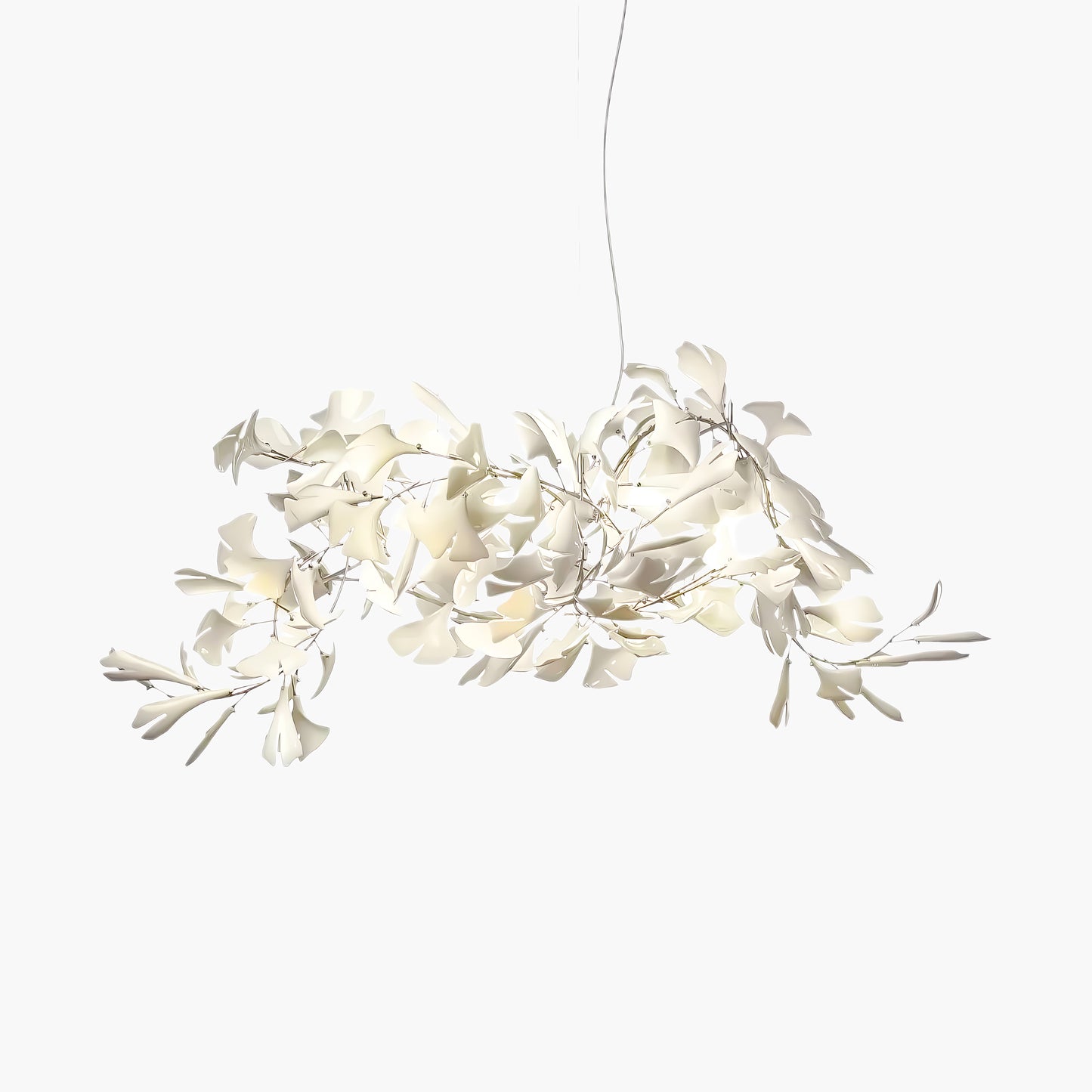 Gingko Eclectic Metal Chandelier G