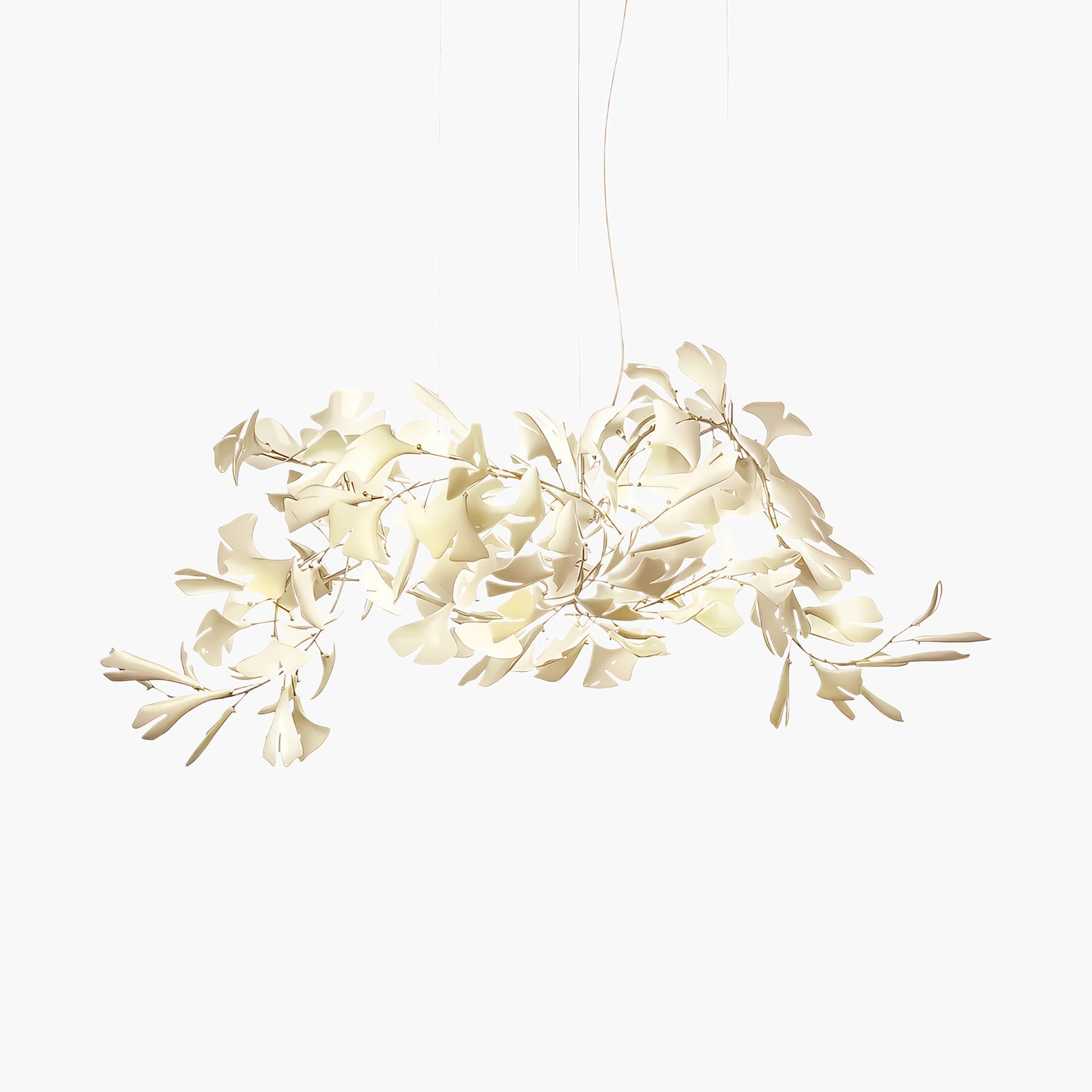 Gingko Eclectic Metal Chandelier G