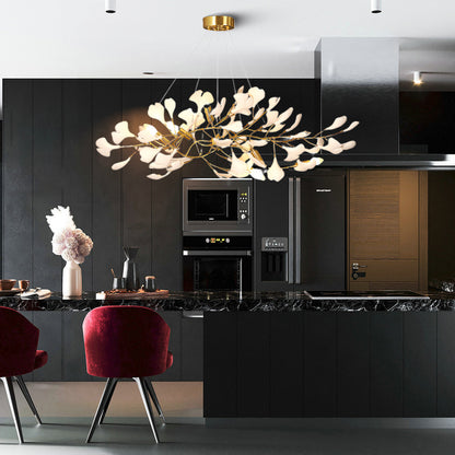 Gingko Luxury Metal Chandelier I