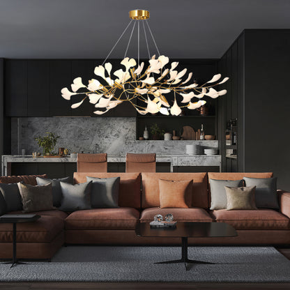 Gingko Luxury Metal Chandelier I