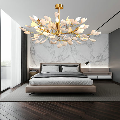 Gingko Modern Metal Chandelier J