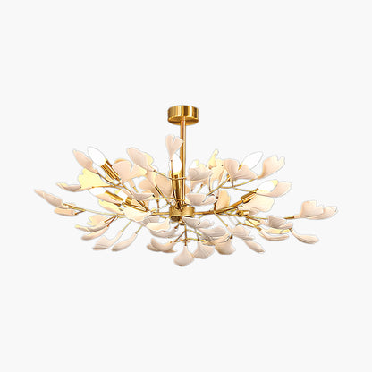 Gingko Modern Metal Chandelier J