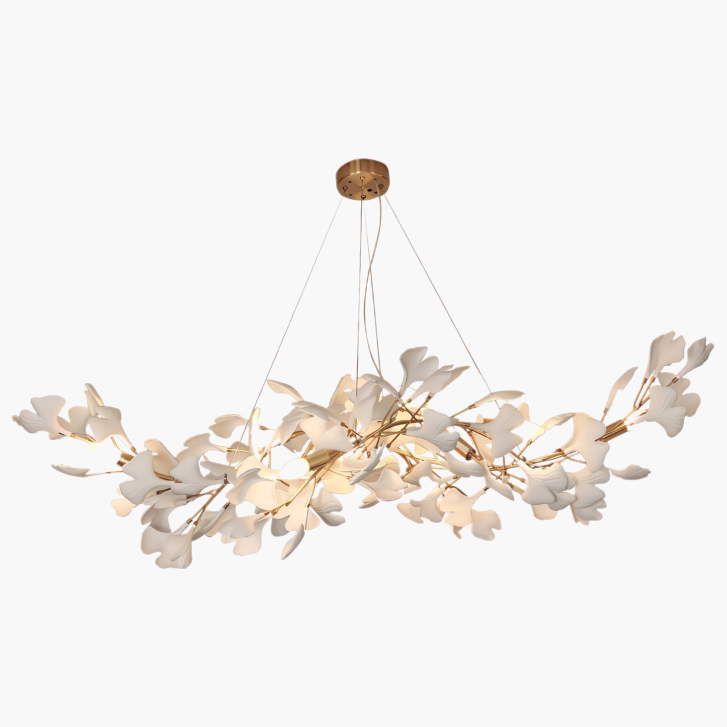 Gingko Eclectic Metal Chandelier K