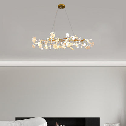 Gingko Eclectic Metal Chandelier M