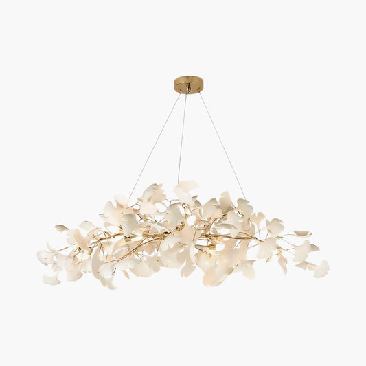 Gingko Eclectic Metal Chandelier N