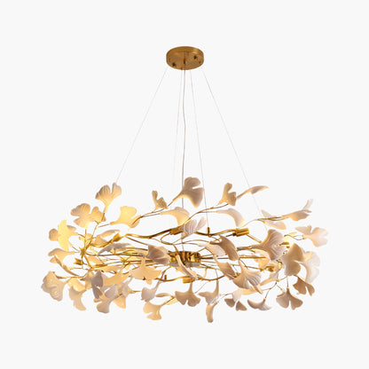 Gingko Traditional Metal Chandelier P