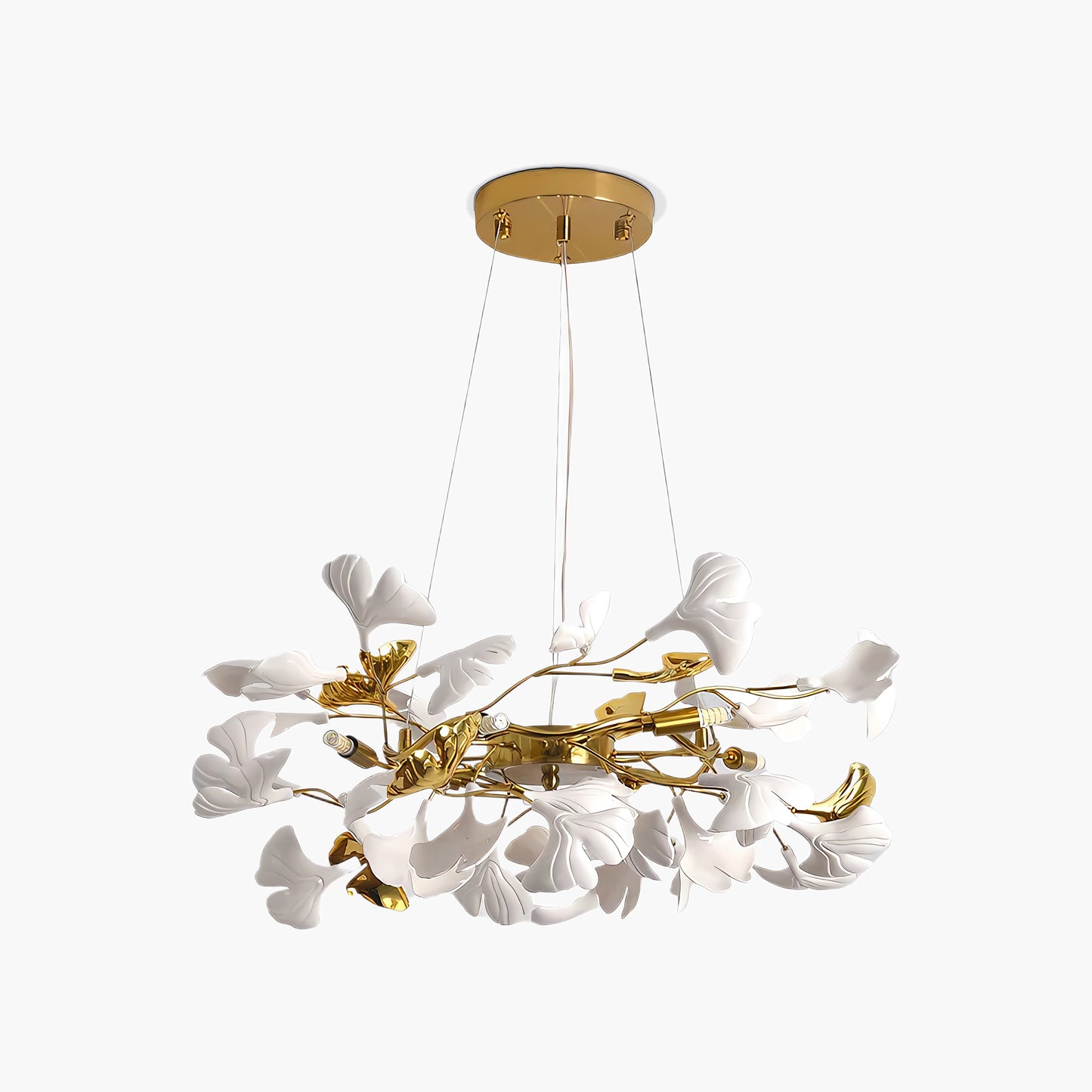 Gingko Traditional Metal Chandelier P