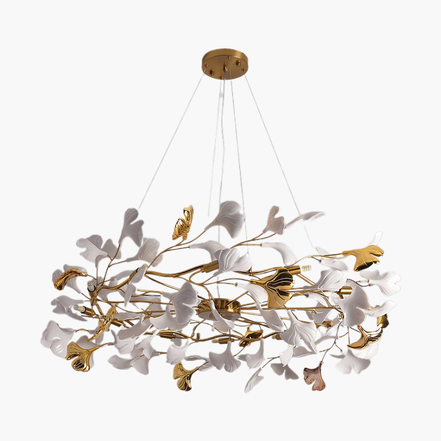 Gingko Traditional Metal Chandelier P