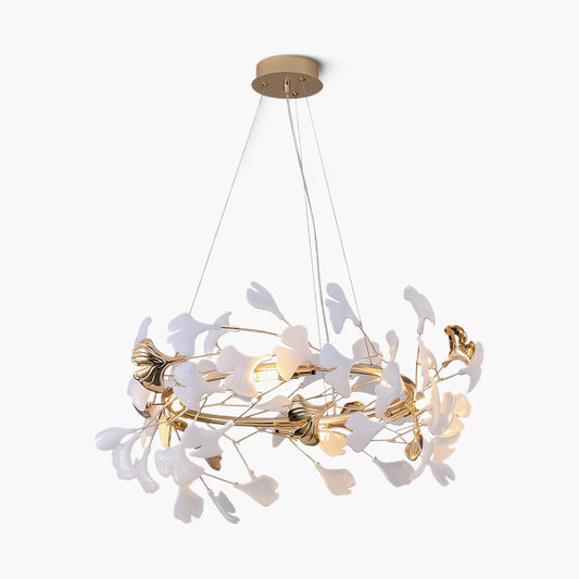 Gingko Modern Metal Chandelier T