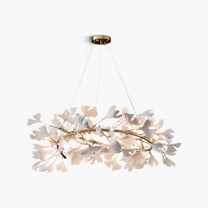 Gingko Eclectic Metal Chandelier U