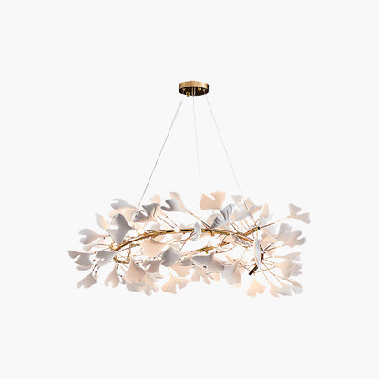 Gingko Eclectic Metal Chandelier U