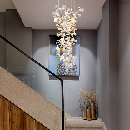 Gingko Eclectic Metal Chandelier Z