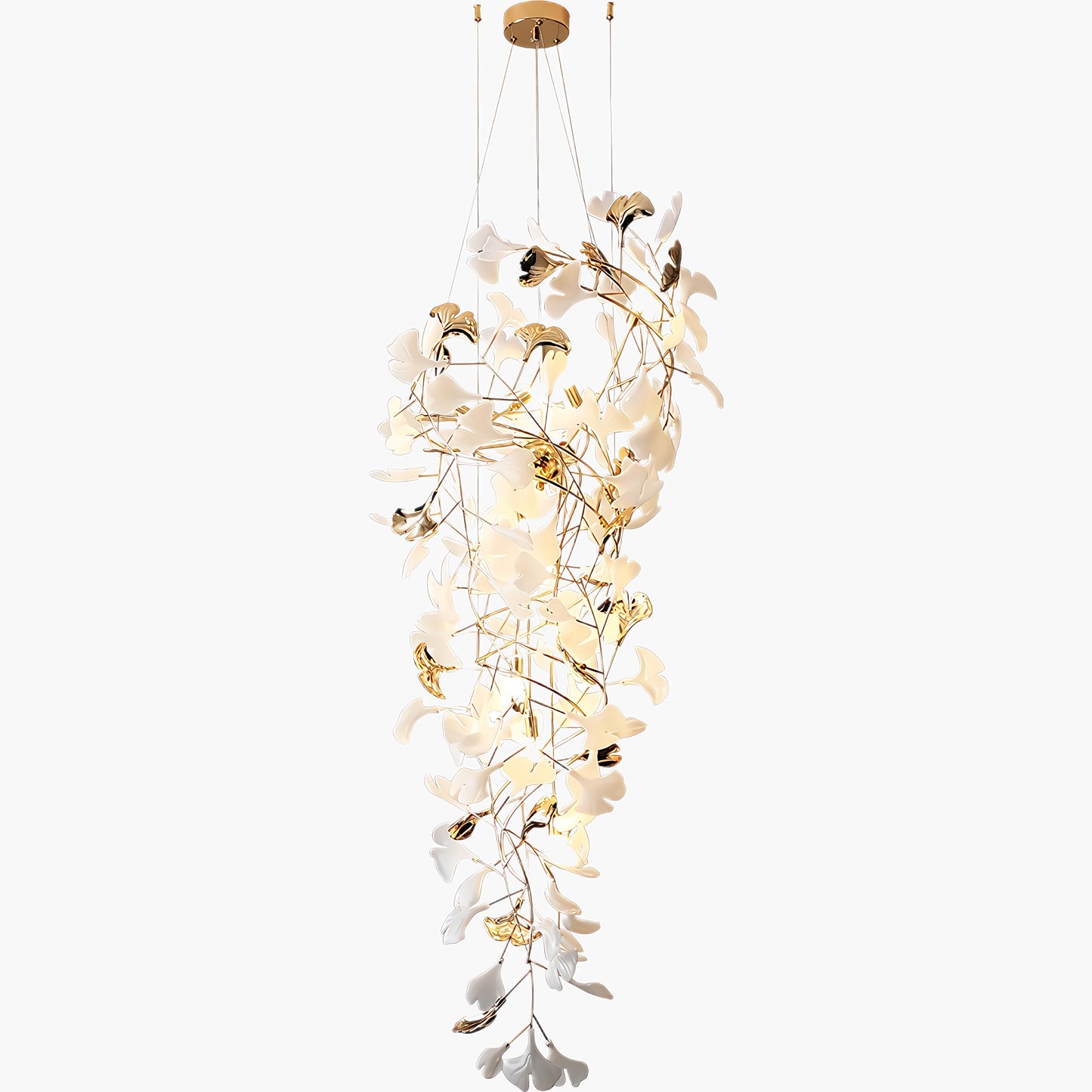 Gingko Ojo Eclectic Metal Chandelier