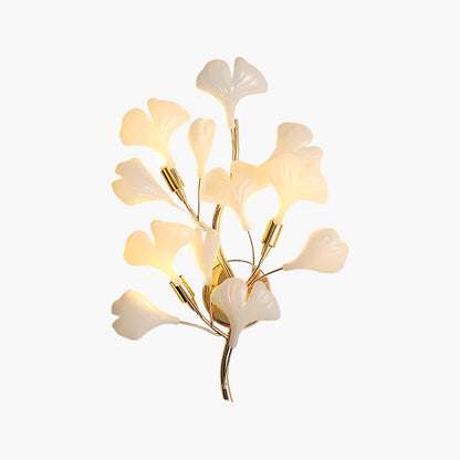 Gingko Eclectic Metal Wall Lamp