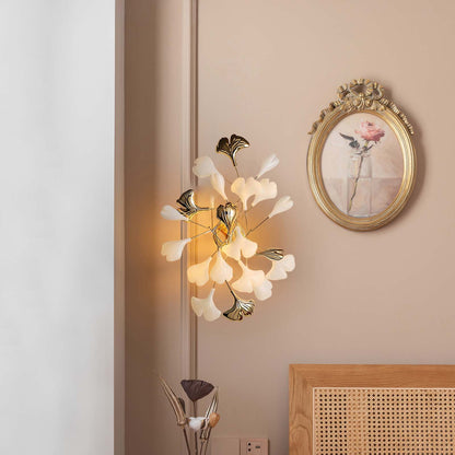 Gingko Eclectic Metal Wall Lamp