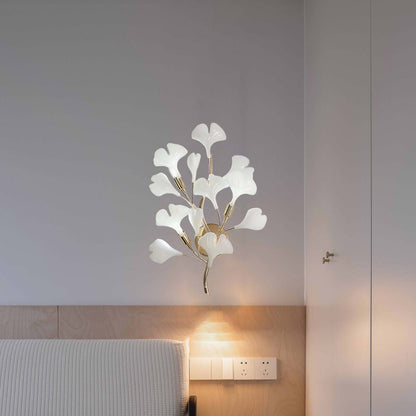 Gingko Eclectic Metal Wall Lamp