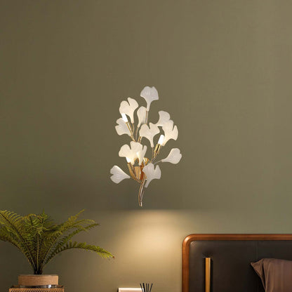 Gingko Eclectic Metal Wall Lamp