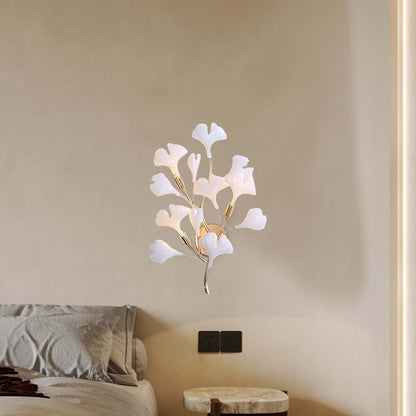 Gingko Eclectic Metal Wall Lamp