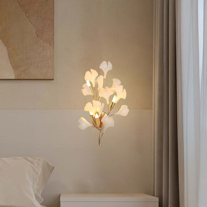 Gingko Eclectic Metal Wall Lamp