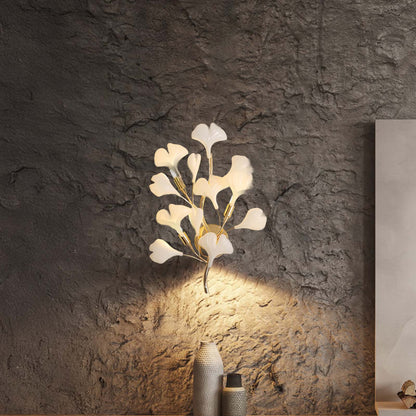 Gingko Eclectic Metal Wall Lamp