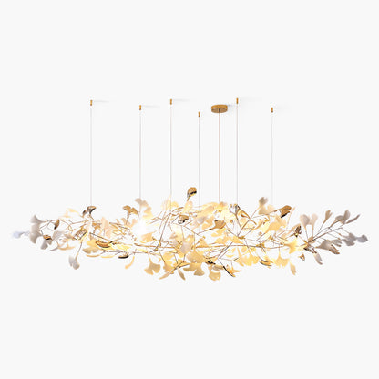 Ginkgo Cloud Luxury Ceramic Chandelier