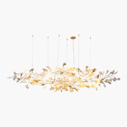 Ginkgo Cloud Luxury Ceramic Chandelier