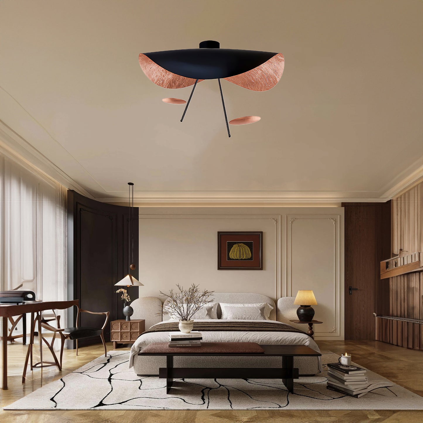 Giorgio Eclectic Metal Ceiling Light