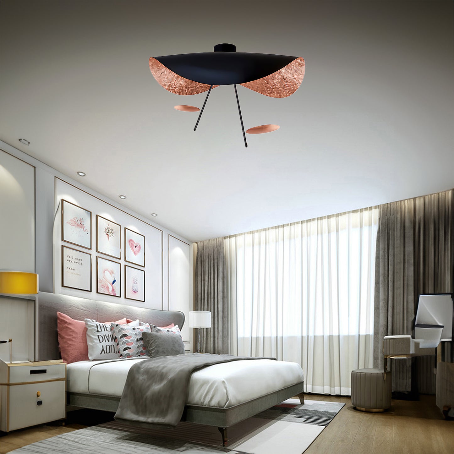 Giorgio Eclectic Metal Ceiling Light