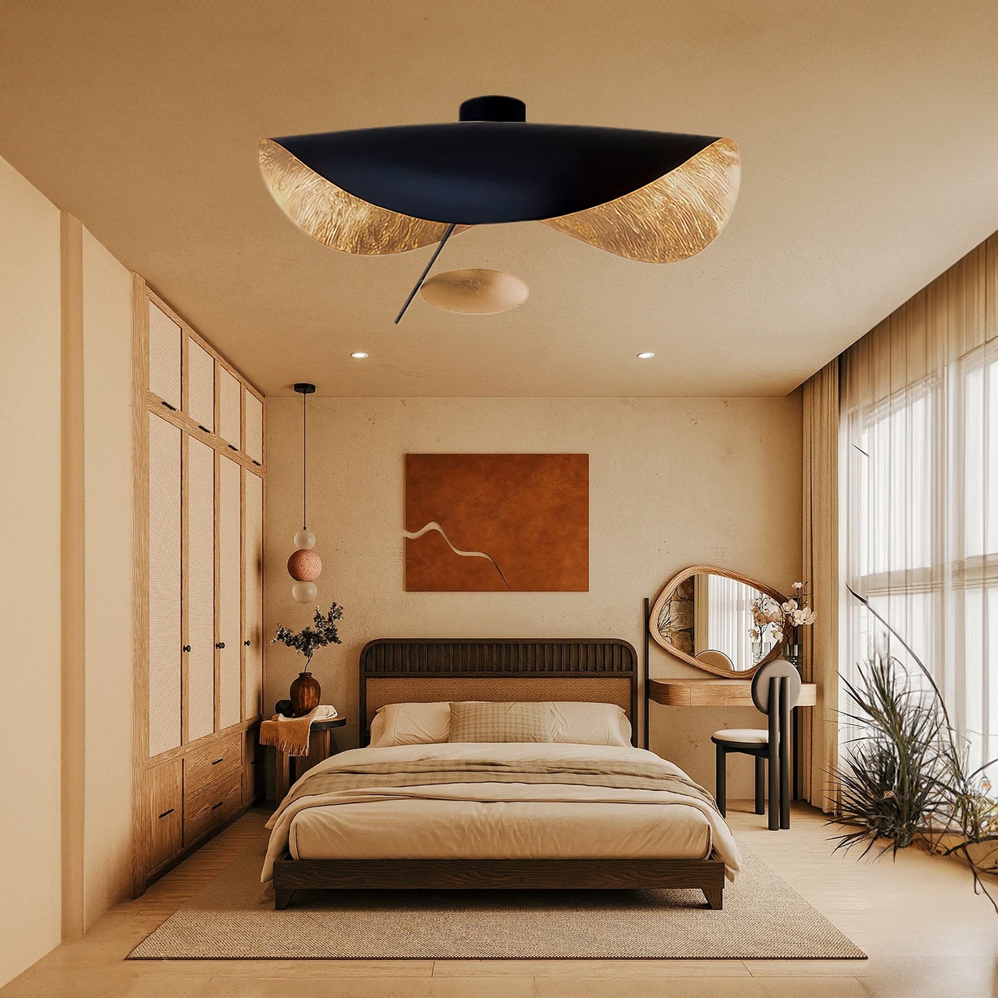 Giorgio Eclectic Metal Ceiling Light